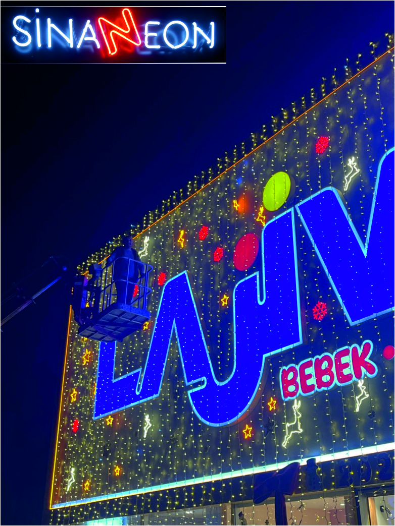 cephe led süsleme proje uygulaması